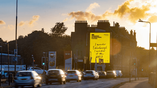 Types of OOH Advertising in Edinburgh