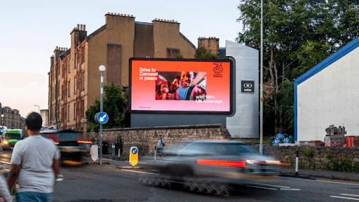 Why Choose OOH Advertising in Edinburgh