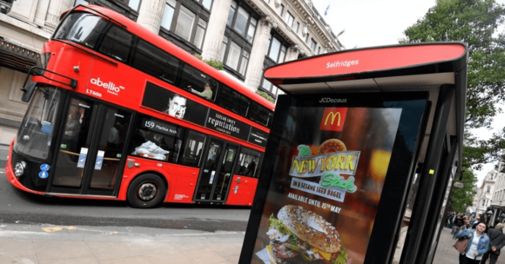 Bus Stop Advertising in London