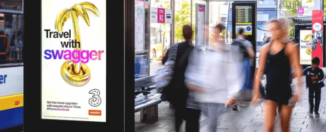 Bus stop advertising in Bedfordshire