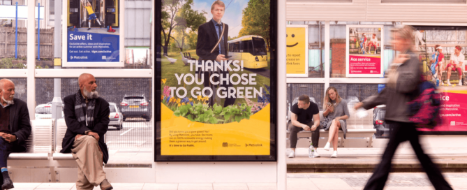 tram advertising